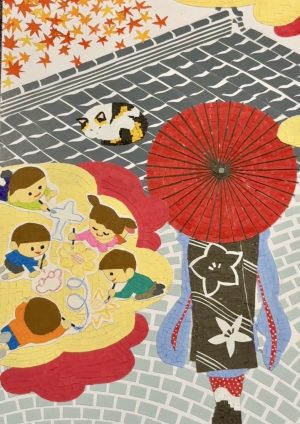 ☆☆グランプリ☆☆
「神楽坂の逸品ギフトボックス」+「受賞作の切手・ポストカード」
尾関裕美(愛知県)