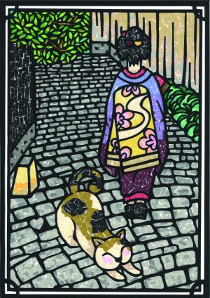 ☆楽山賞
「神楽坂銘茶 楽山」
平場里美(石川県)