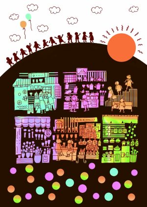 ☆丸岡陶苑賞
「丸岡陶苑」
いけのよしこ(神奈川県)